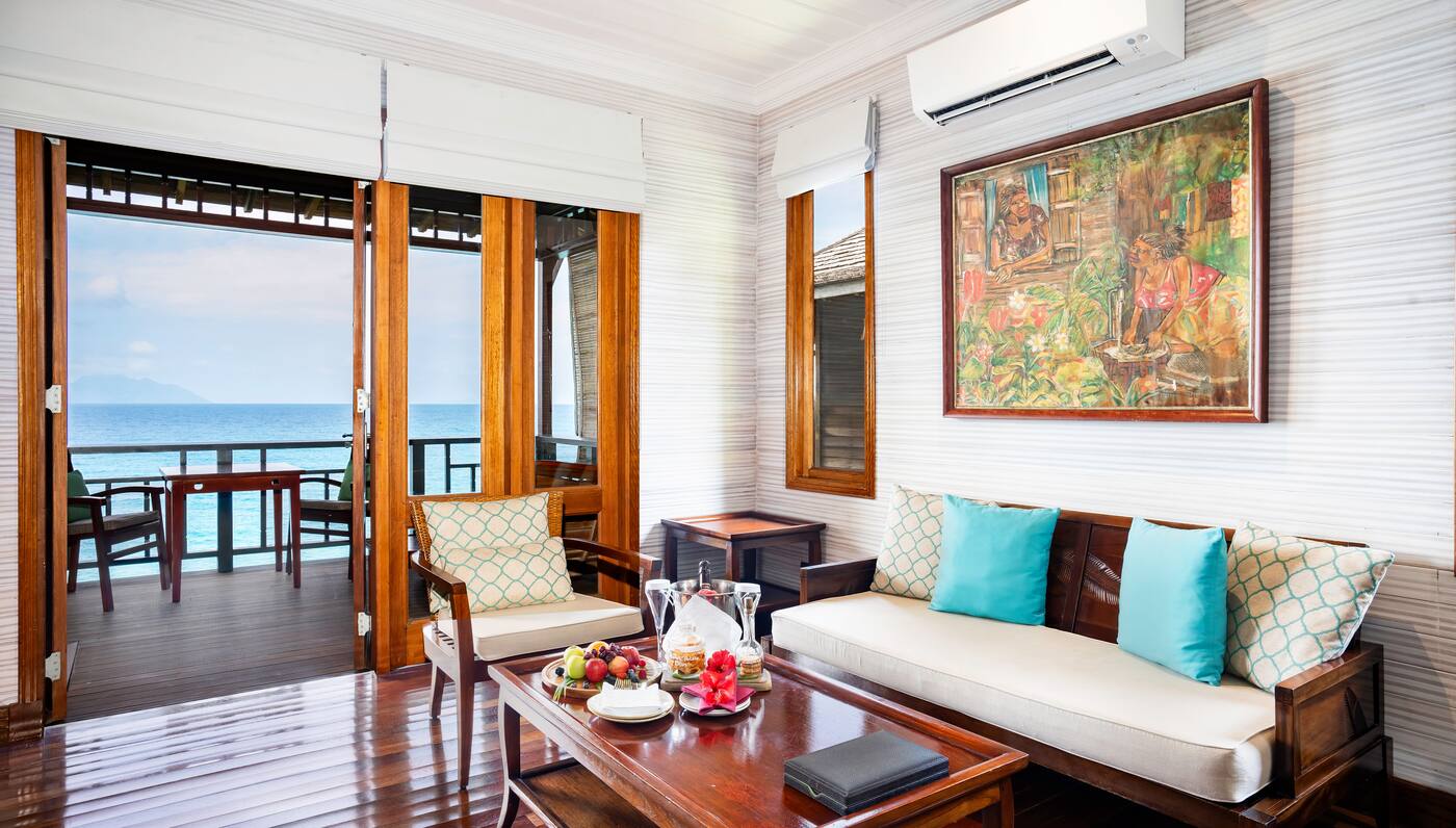 Villa con vista oceano all'Hilton Seychelles Northolme Resort & Spa